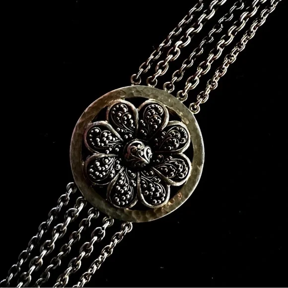 Lois Hill .925 sterling necklace - Picture 1 of 7